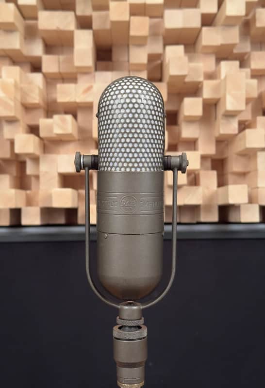 Vintage RCA 77-D, 77D, 77 D Ribbon Microphone. Mint. Serviced. RCA77 77.