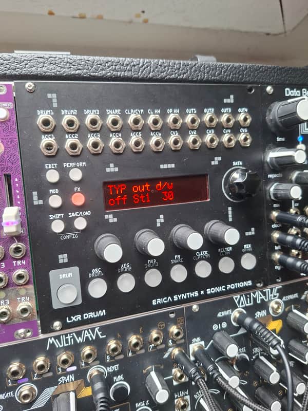 Erica Synths LXR Drum Eurorack Module 2022 - Present - Black