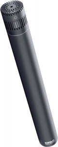 Black cylindrical microphone with vented top and DPA branding on the bottom end.