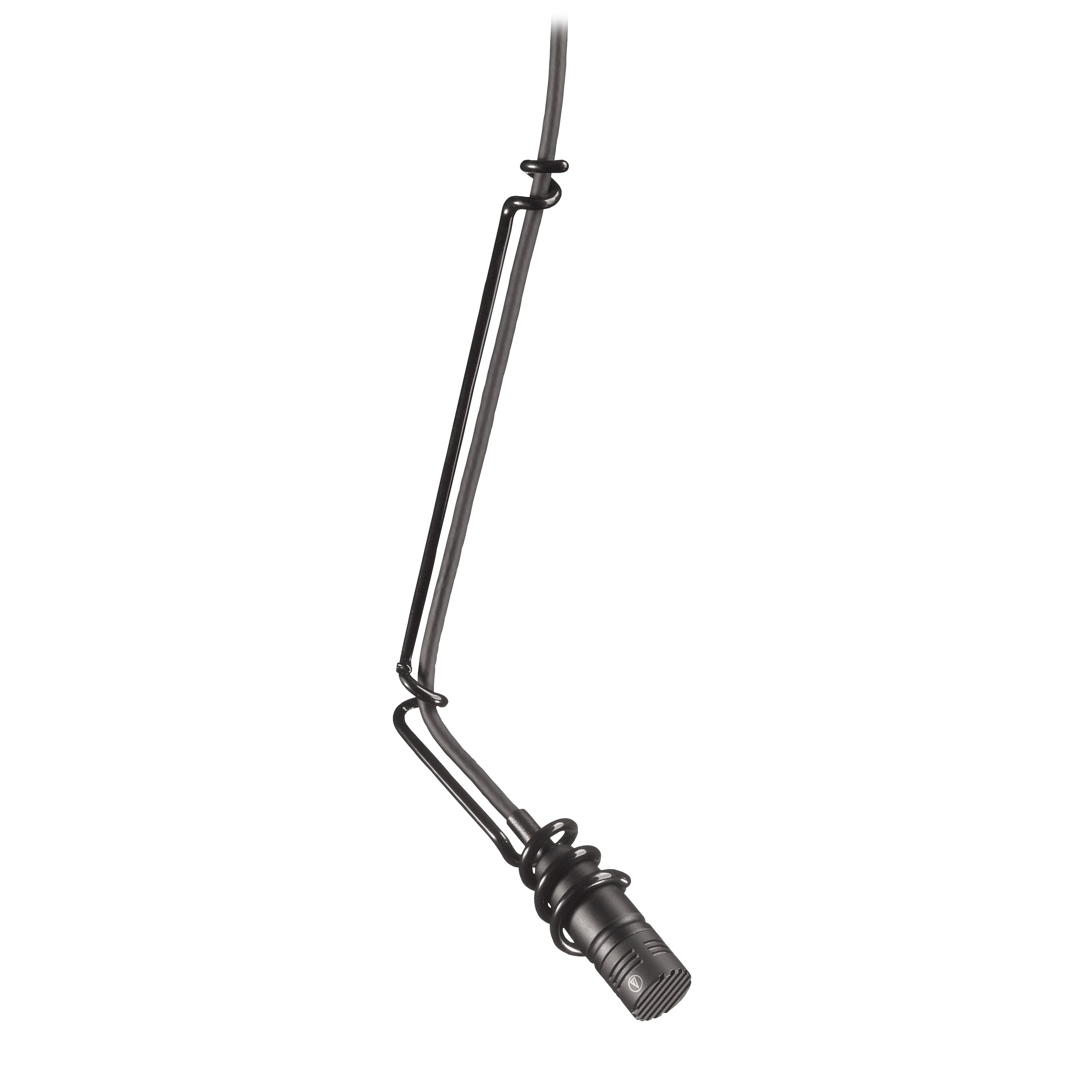 U853R Cardioid Condenser Hanging Microphone (Phantom Power Only) - Black