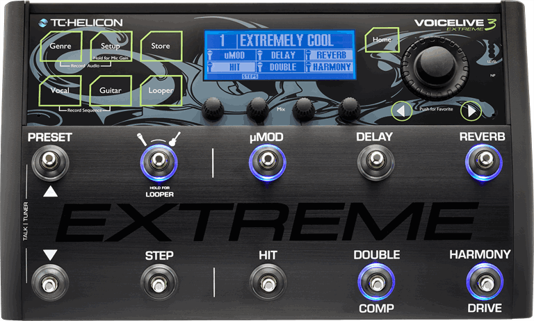 Voicelive 3 Extreme Vocal FX Floor Processor
