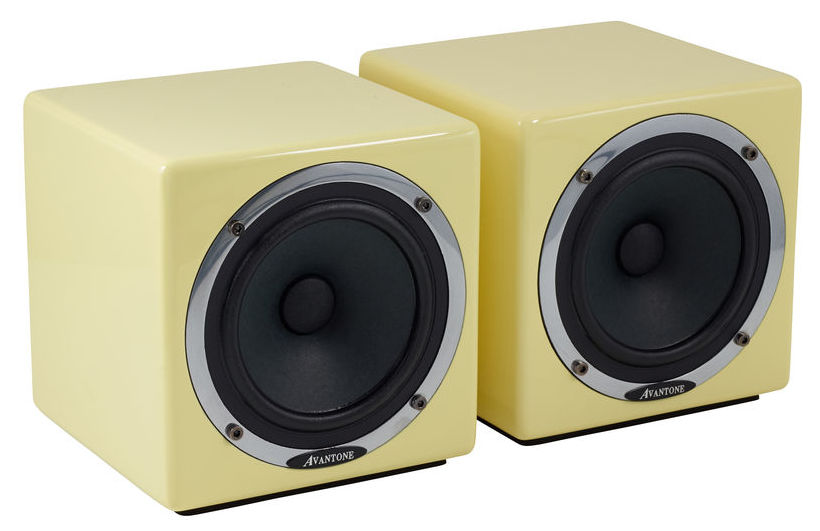 MixCube Active Reference Monitors - Cream (Pair)
