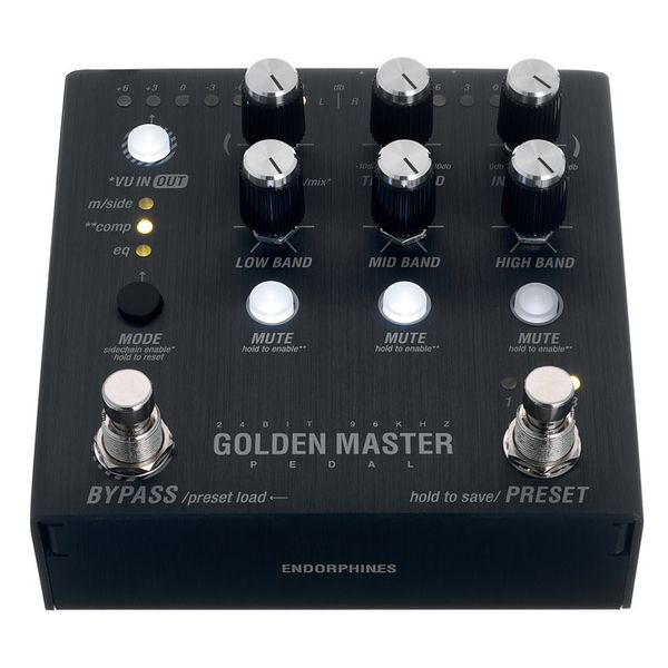 Endorphin-es Golden Master Pedal Multi Effects Processor BLK
