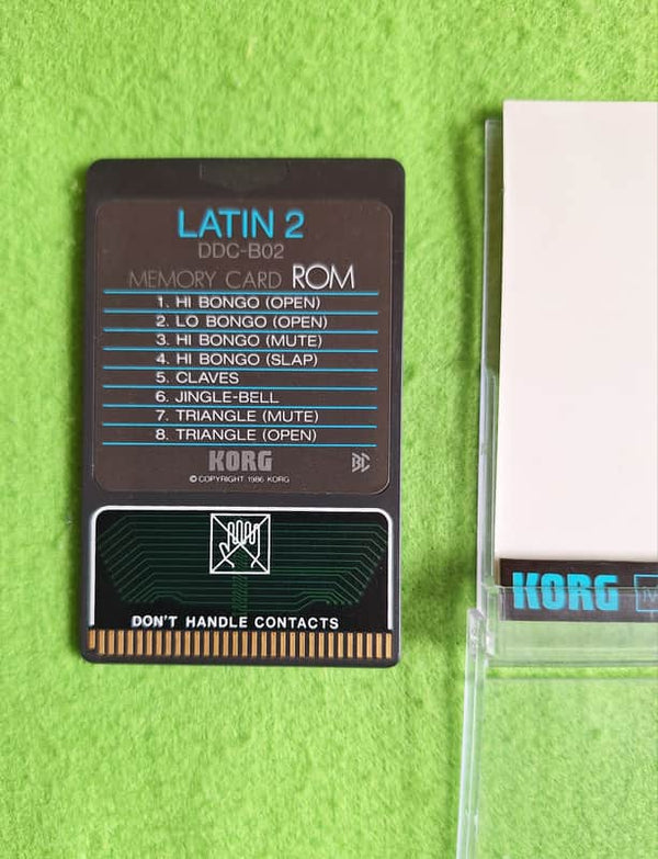 Korg DDC-B02 Latin 2 Card for DDD-1 DDD-5