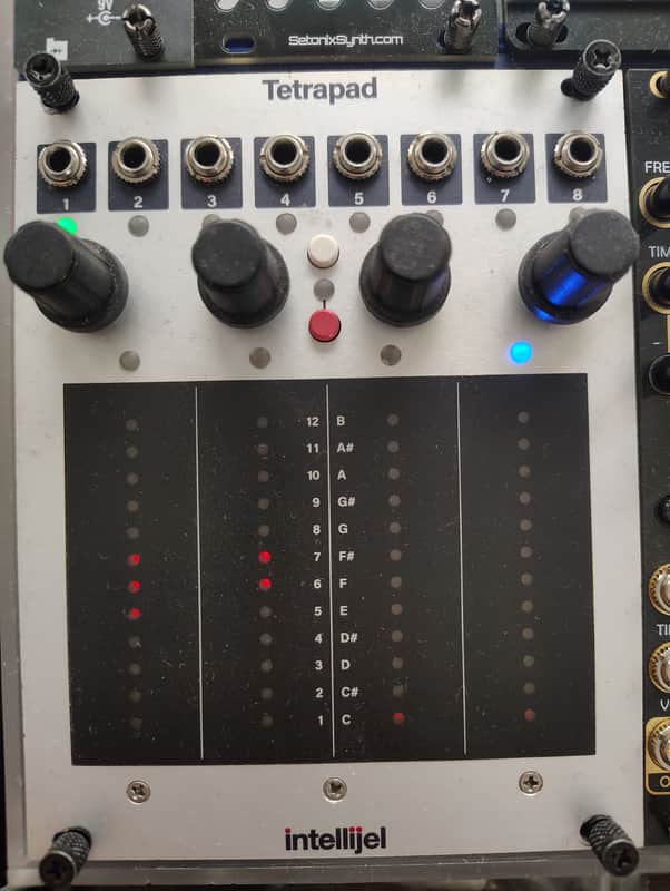 Intellijel Tetrapad Performance Touchpad Eurorack Synth Module 2017 - Present White