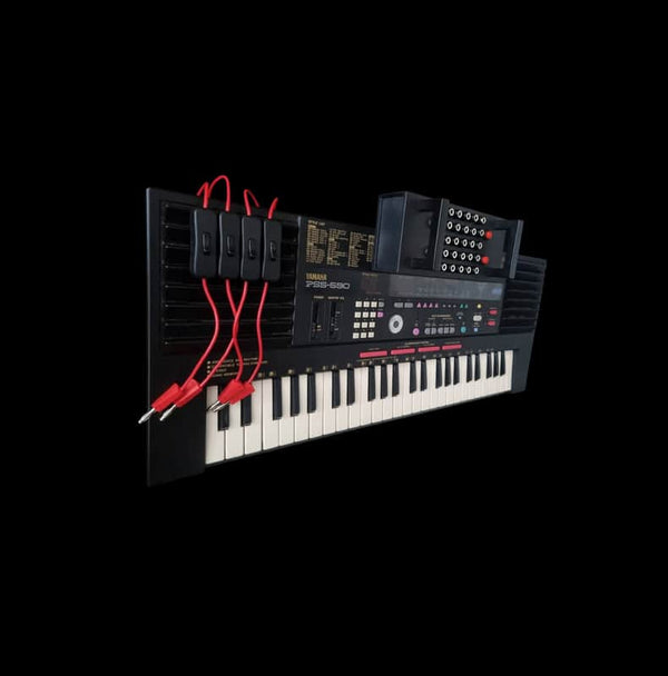Yamaha PSS 590 + Patch Bay Mod