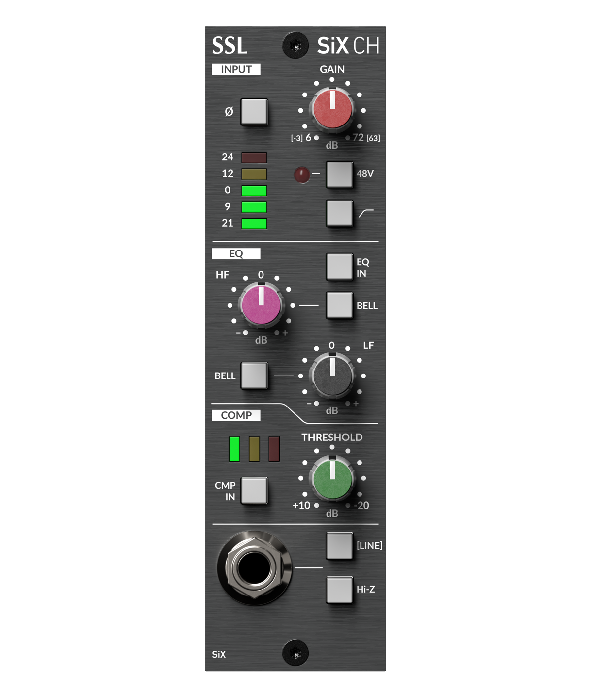 SiX Channel 500 Series Mini Channel Strip