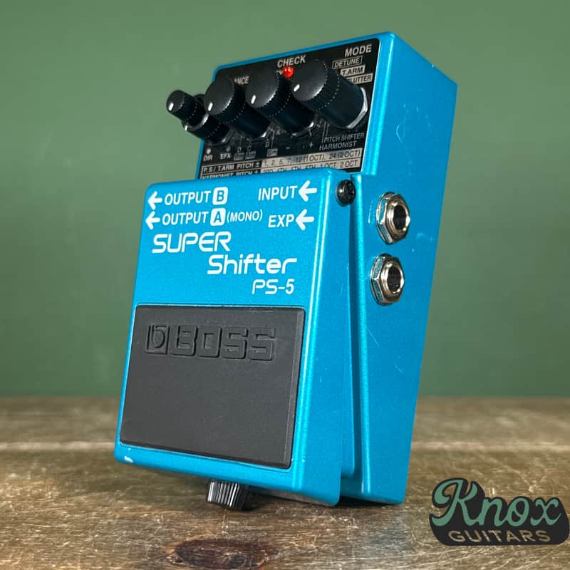 Boss PS-5 Super Shifter (Dark Gray Label) 1999 - Present - Blue