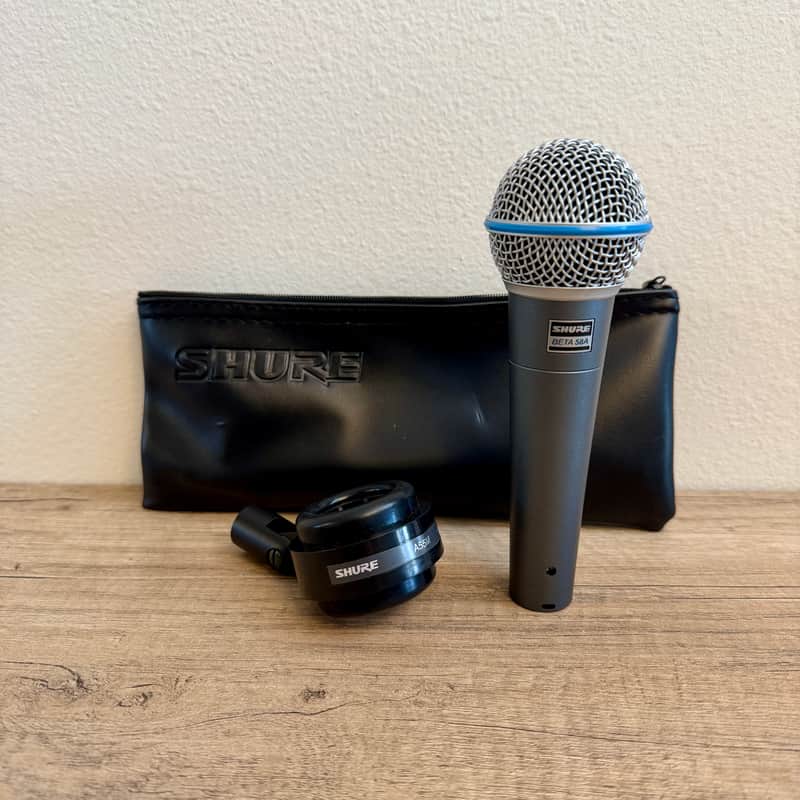 Shure Beta 58a Supercardioid Dynamic Microphone