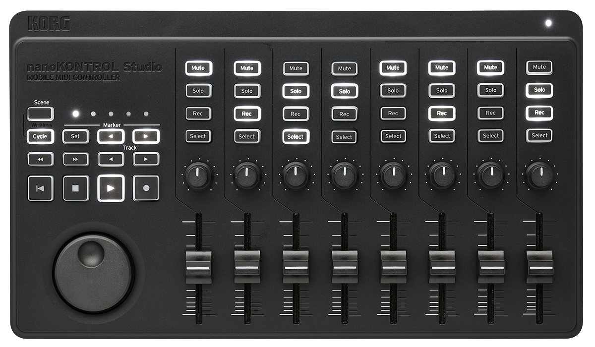 nanoKONTROL Studio Mobile MIDI Controller