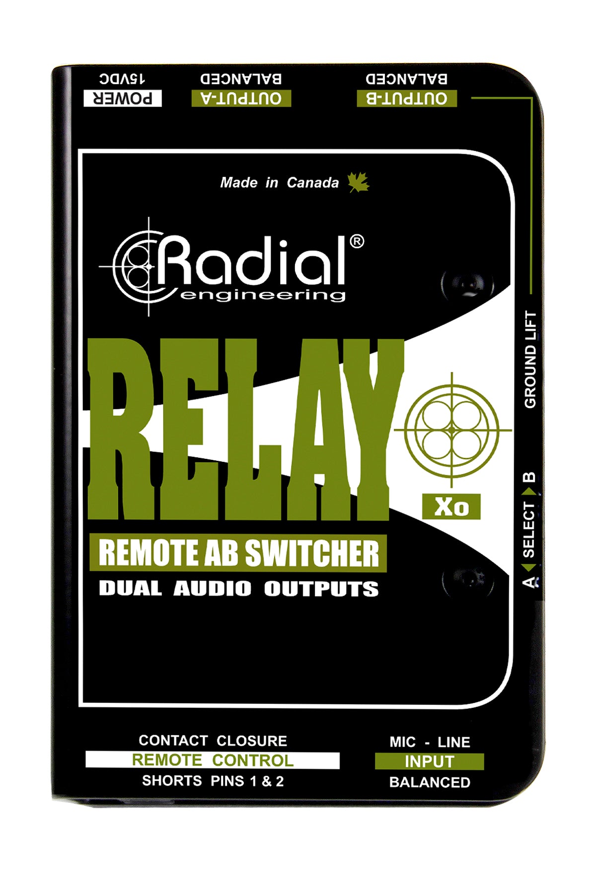 Relay Xo Balanced Remote AB Switcher