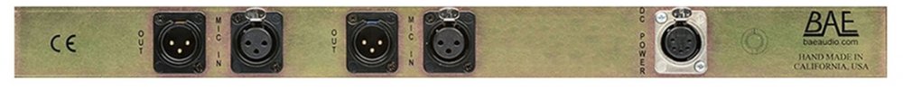BAE 1073 - MP Stereo Channel without PSU — Microphone, studio recording microphone body