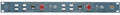 Blue rackmount stereo audio channel unit with knobs, switches, and 1/4 inch and XLR connectors, labeled BAE 1073MP.