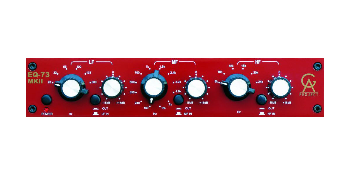 EQ-73 MKII 1073 Vintage Style 3-Band Equalizer