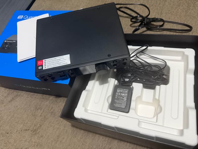 PreSonus Quantum HD2 USB-C Audio Interface 2024 - Present - Black