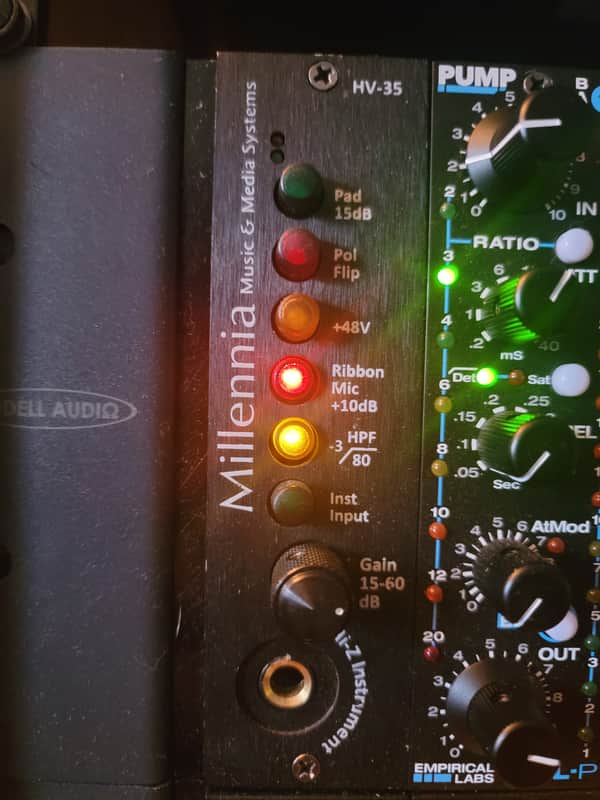 Millennia Media HV-35 500 Series Mic Preamp Module 2010s - Black