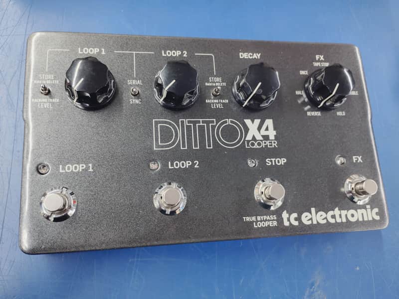 TC Electronic Ditto X4 Looper 2016 - Present - Black