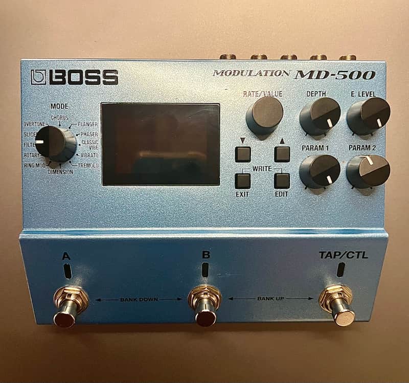 Boss MD-500 Modulation 2017 - Present - Blue
