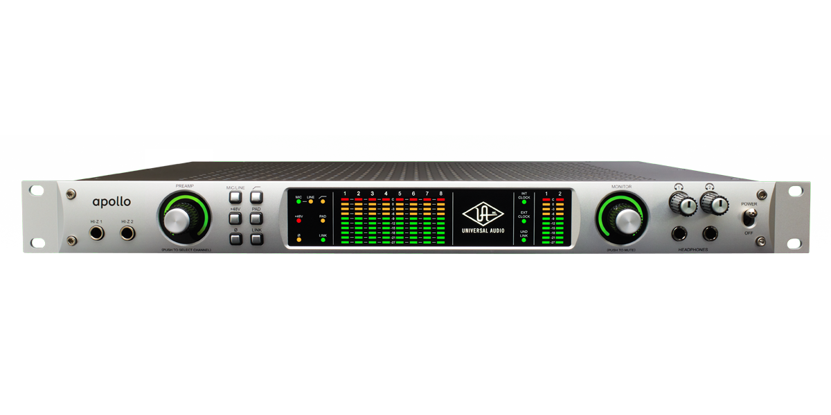Apollo FireWire Audio Interface w/QUAD Core Processing