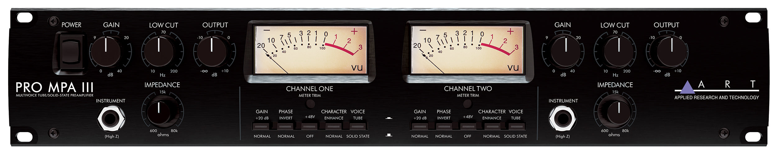 2-Channel Multivoice Tube Preamplifier