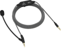BC12 Premium Headphone Cable with Boom Microphone and In-Line Control