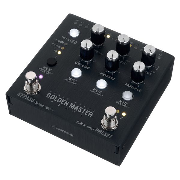 Endorphin-es Golden Master Pedal Multi Effects Processor BLK
