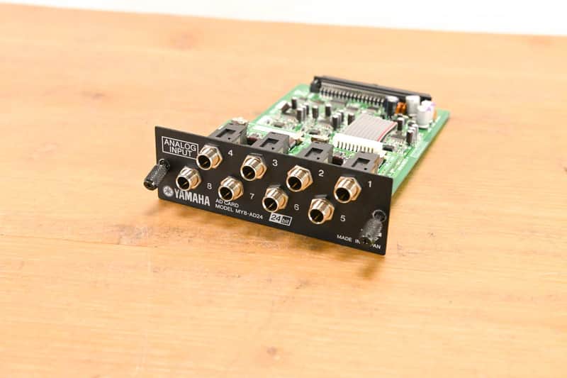 Yamaha MY8-AD24 8-Channel Analog Input Expansion Card CG01ZB2