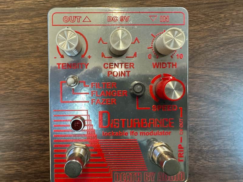 Death By Audio Disturbance Used - Silver/Red