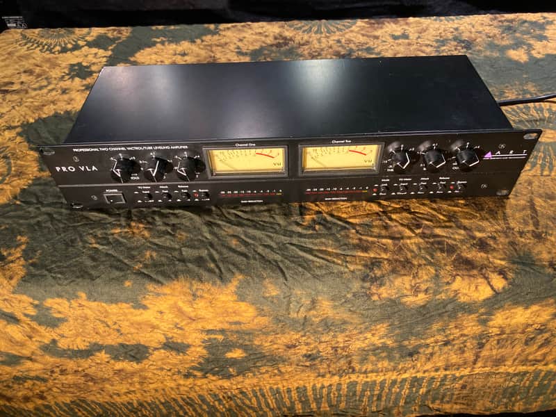 ART Pro VLA II 2-Channel Vactrol Compressor 2009 - Present - Black