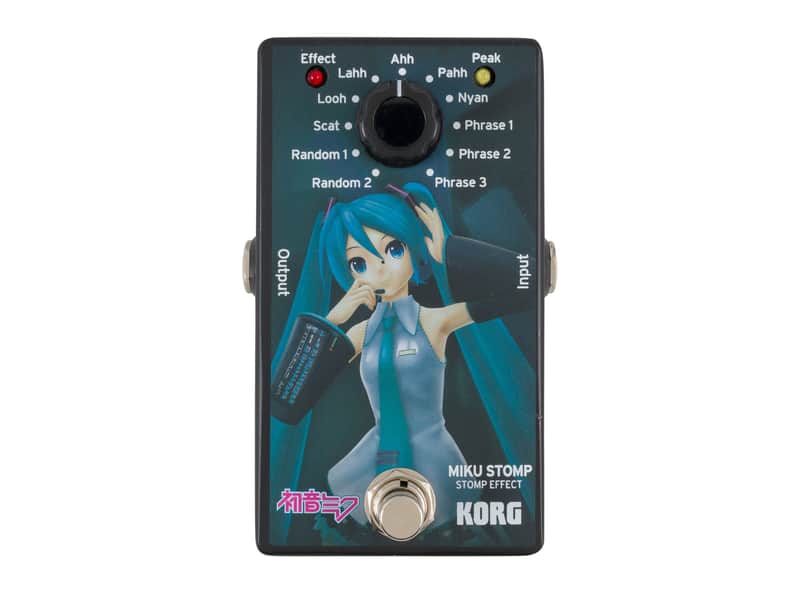 Korg Miku Stomp Vocal Synthesizer Effect Pedal [USED]