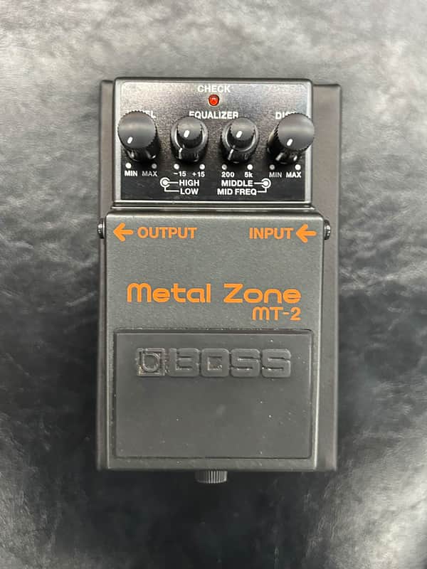 Used Boss Metal Zone MT-2 Distortion Pedal