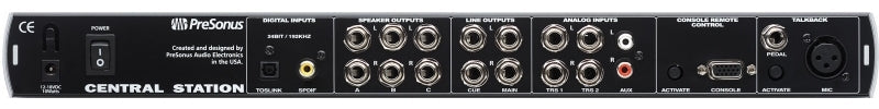 PRESONUS Central Station Plus — Monitor Controller