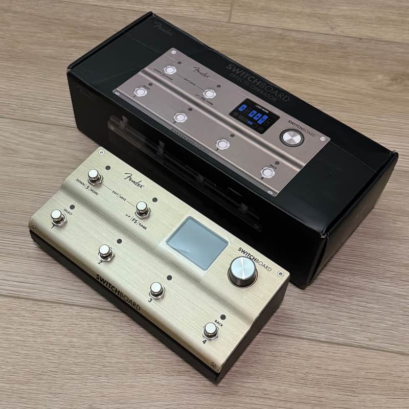 Fender Switchboard Effects Operator 2024 - Present - Gold