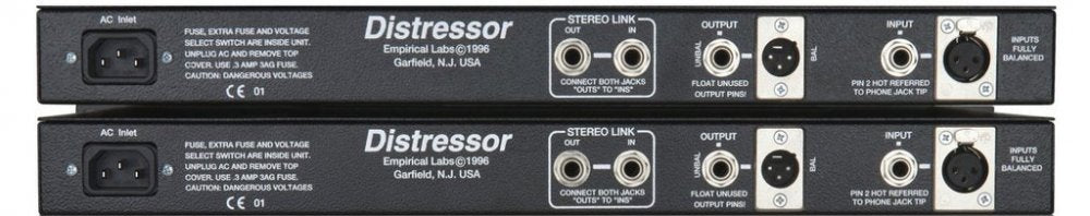 EMPIRICAL LABS EL8S Distressor Stereo Pair — Compressor