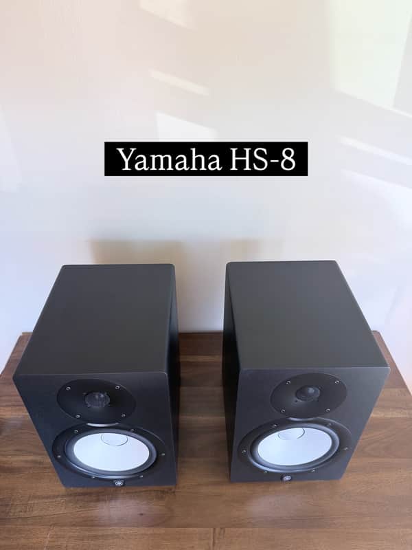 Yamaha HS8 Powered Studio Monitor (Matched Pair) 2015 - Present - Black