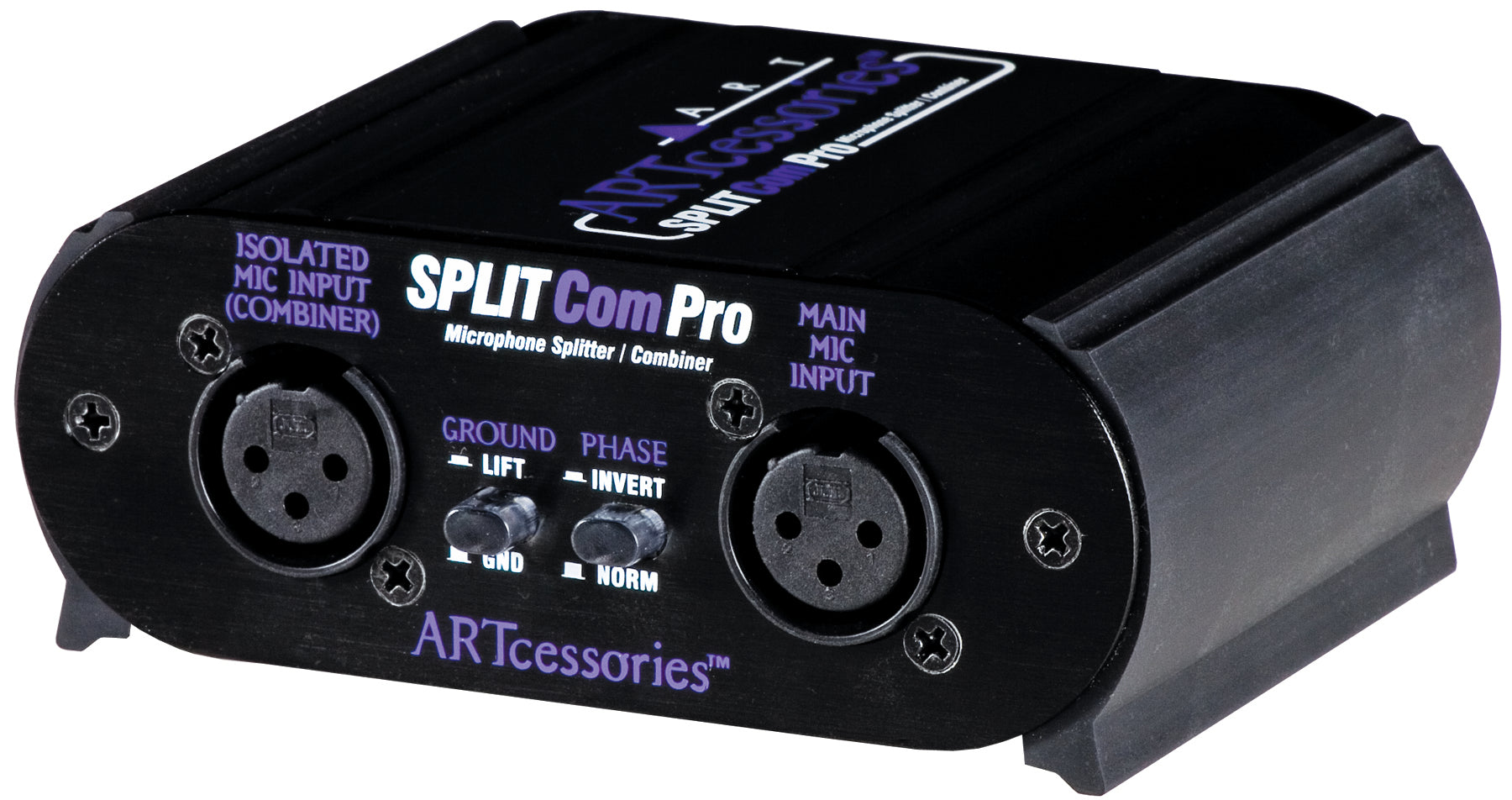 Mic Line Splitter/Combiner with Phase Reverse