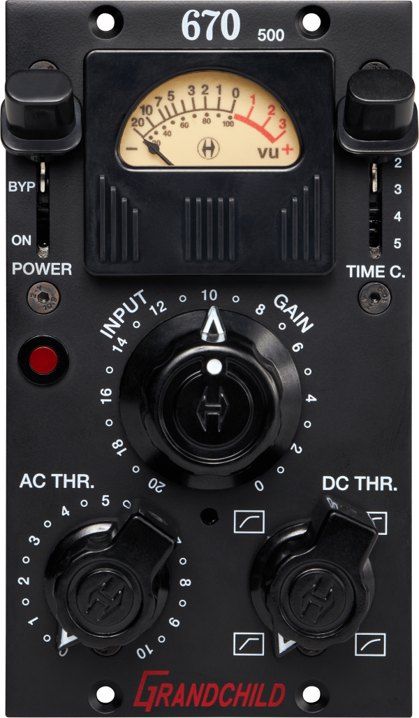 Grandchild 670 500 Series Tube Vari-Mu Compressor