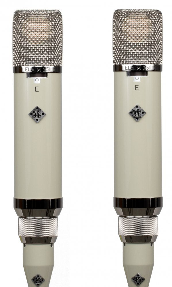 TELEFUNKEN ELA M 251 E Stereo Set — Microphone, studio recording microphone body