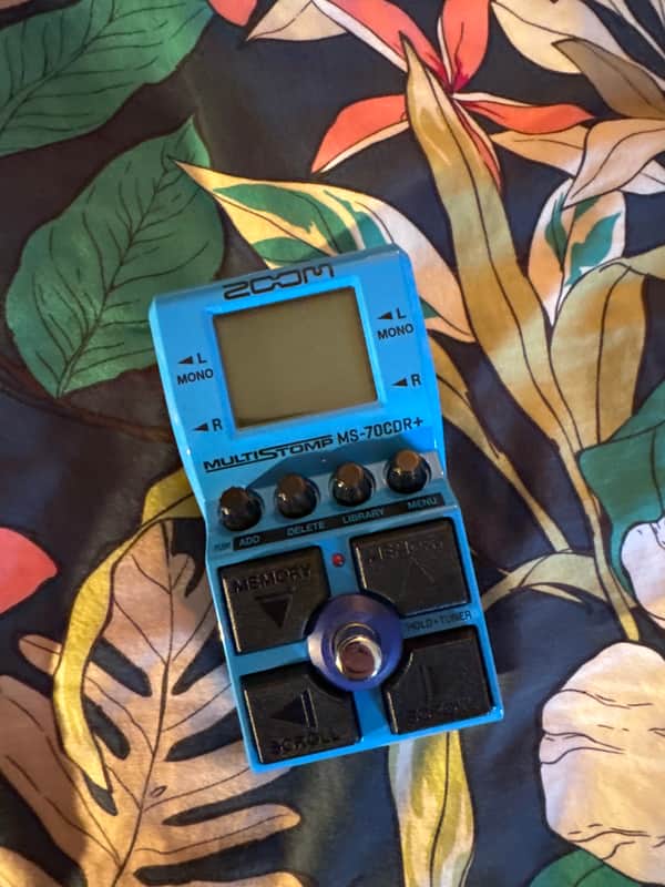 Zoom MS-70CDR+ MultiStomp 2024 - Present - Blue