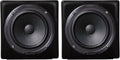 Pair of black passive studio monitor speakers with visible Avantone branding on the front.