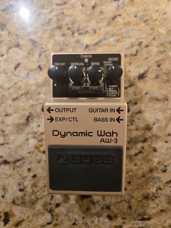 Boss AW-3 Dynamic Wah 2000 - Present - Gold
