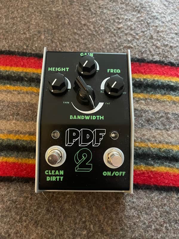Stone Deaf FX PDF-2 Parametric Distortion 2010s - Black