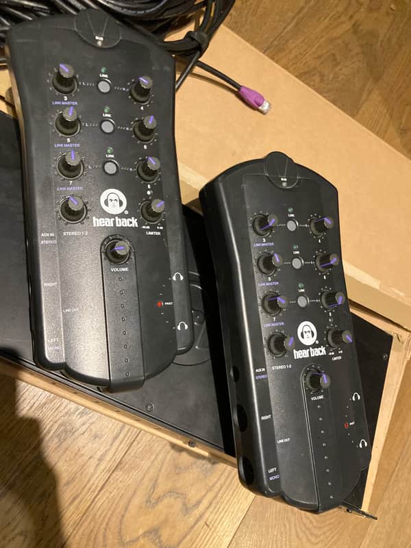 Hear Technologies HBM Hear Back Personal Monitor Mixer 2010s (2x units)