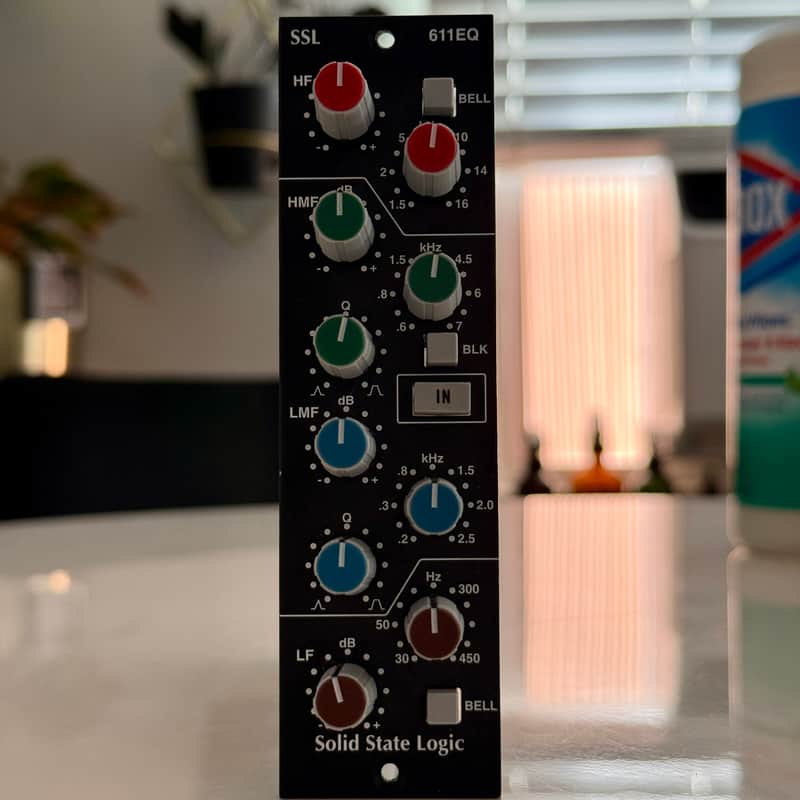Solid State Logic 611EQ 500-Series Equalizer Module 2012 - Present - Black
