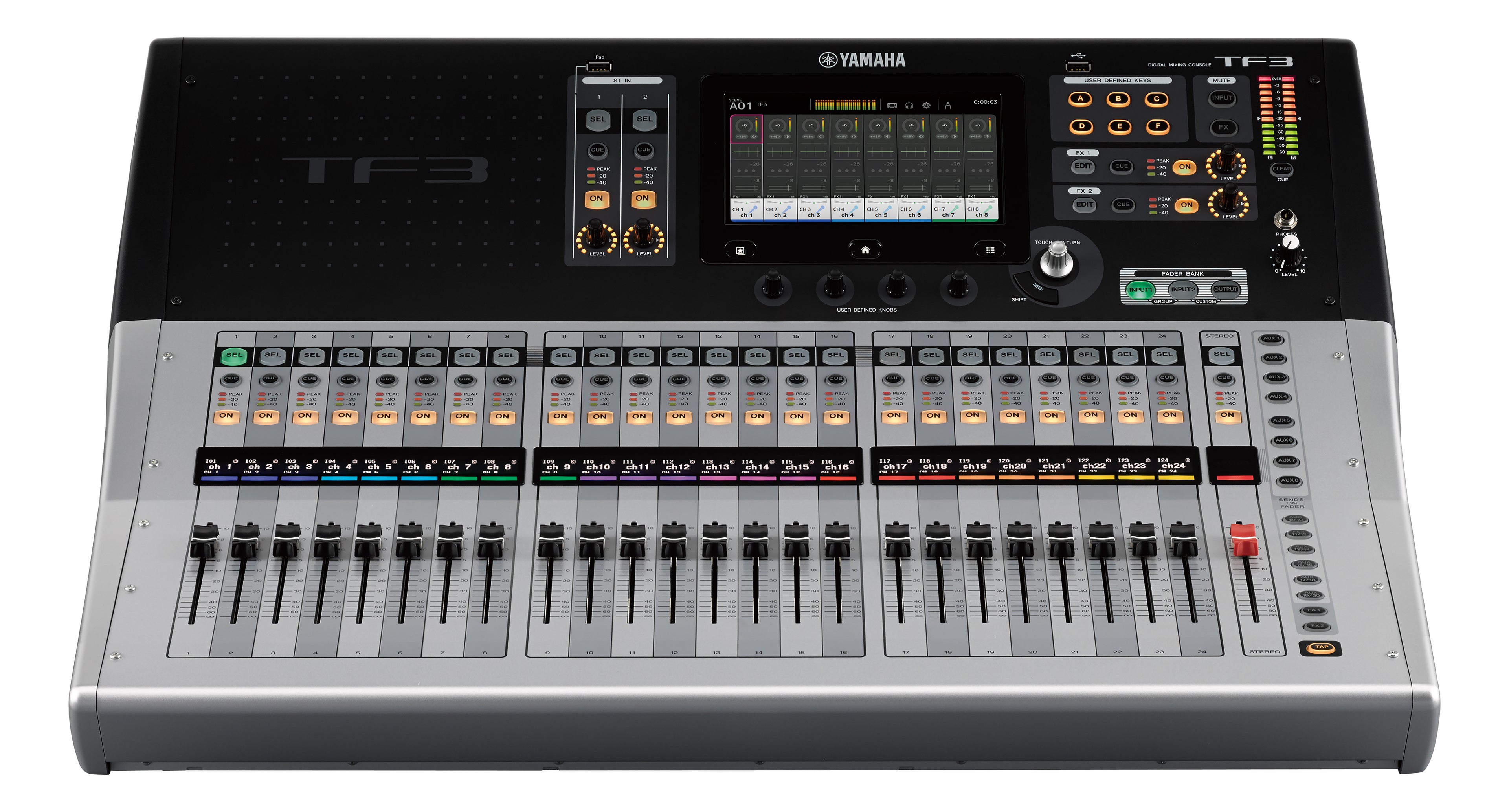 24-Channel 48-Input Digital Mixing Console
