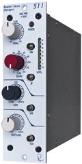 Rupert Neve Designs 511 audio module with various control knobs and buttons on front panel.