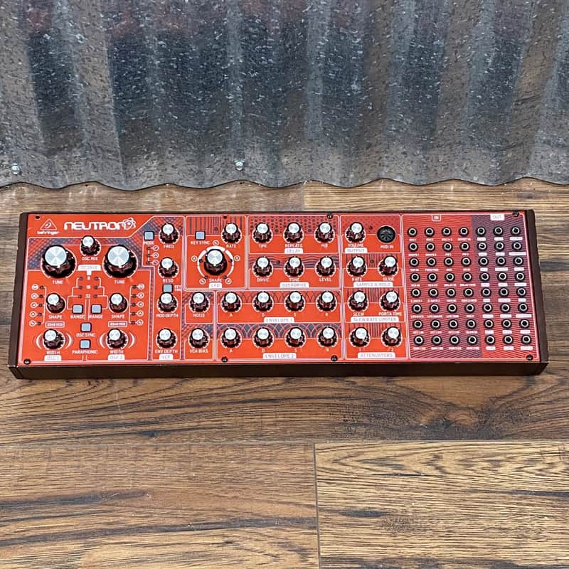 Behringer Neutron Paraphonic Analog and Semi-Modular Synthesizer Used