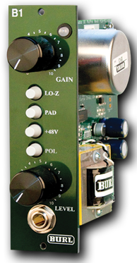 B1 Discrete Class-A 500-Series Mic Preamp