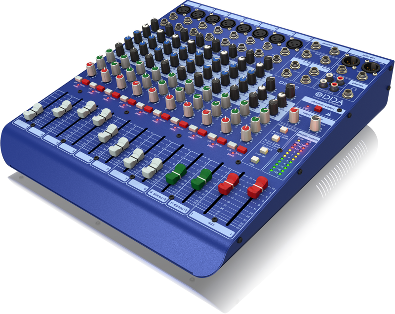 12 Channel Analogue Live/Studio Mixer