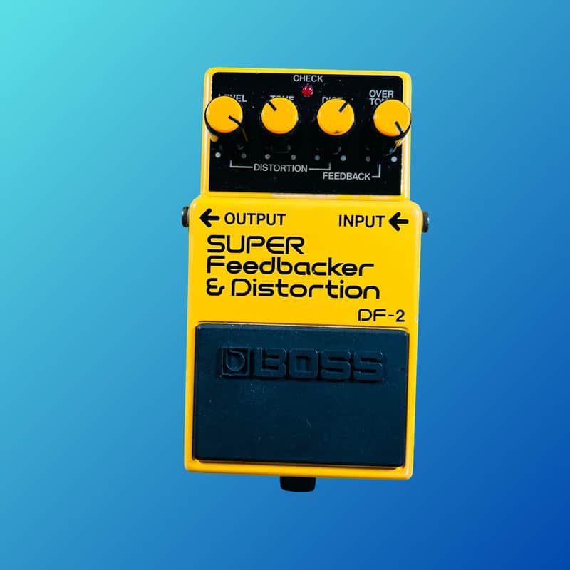 Boss DF-2 Super Feedbacker and Distortion 1985 - 1989 Made In Japan